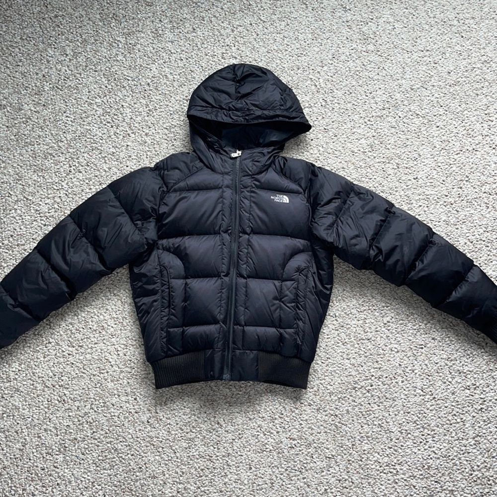 North Face Puffer Jacket (Black, Women’s Large)